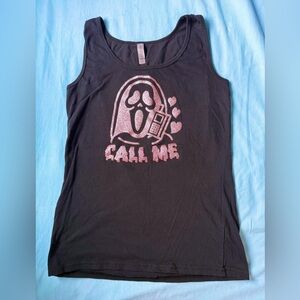 Scream Ghost Face Tank Top